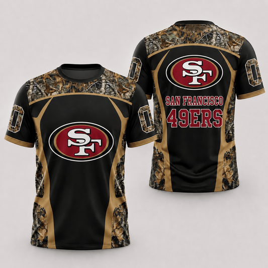 SF x NFL Hunting Camo 3D Shirt