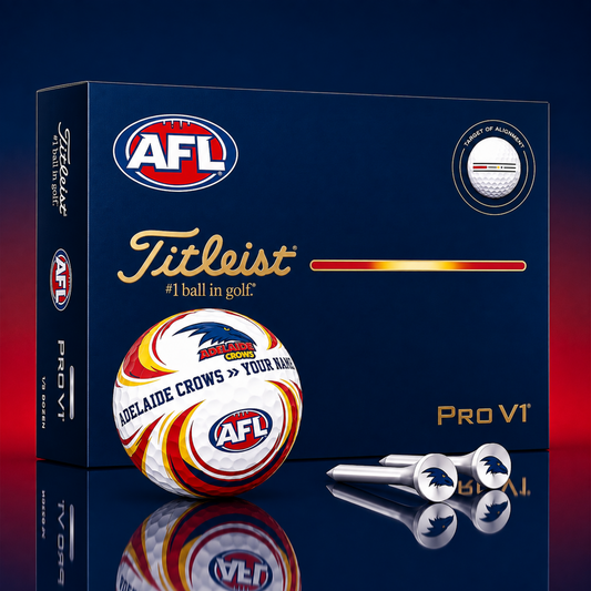 SIGNATURE AFL X AC DELUXE PERSONALIZED GOLF BALL LIMITED EDITION V3