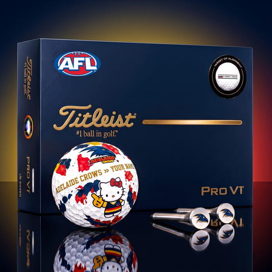 SIGNATURE AFL X AC HELLO KITTY 50TH ANNIVERSARY ELITE GOLF BALL SET ƒ?? LIMITED EDITION