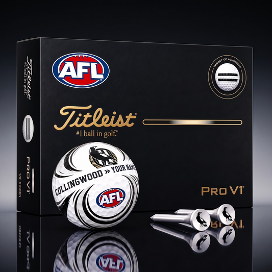 SIGNATURE AFL X COL DELUXE PERSONALIZED GOLF BALL  LIMITED EDITION V3