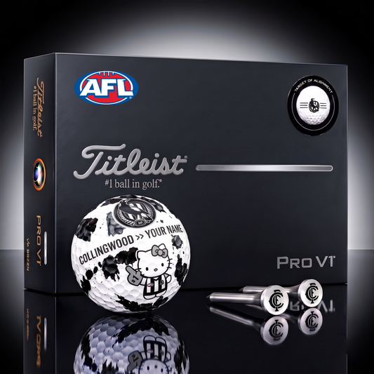 SIGNATURE AFL X COL HELLO KITTY 50TH ANNIVERSARY ELITE GOLF BALL SET ƒ?? LIMITED EDITION