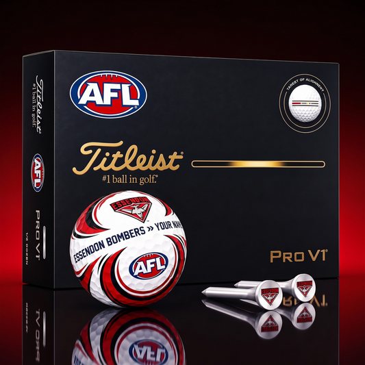 SIGNATURE AFL X EB DELUXE PERSONALIZED GOLF BALL  LIMITED EDITION V3