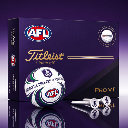 SIGNATURE AFL X FRE DELUXE PERSONALIZED GOLF BALL  LIMITED EDITION V3