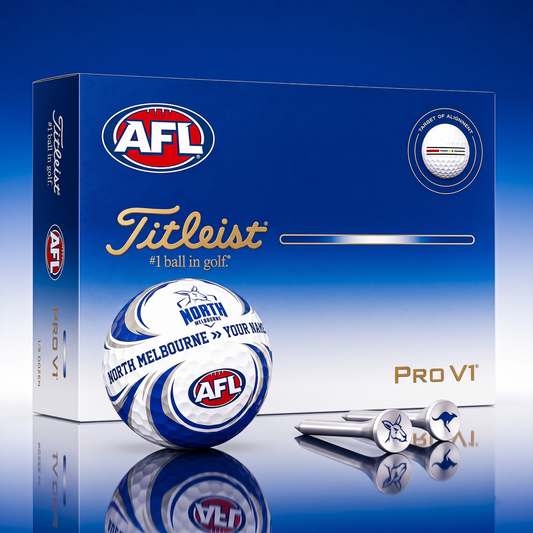 SIGNATURE AFL X NM DELUXE PERSONALIZED GOLF BALL  LIMITED EDITION V3