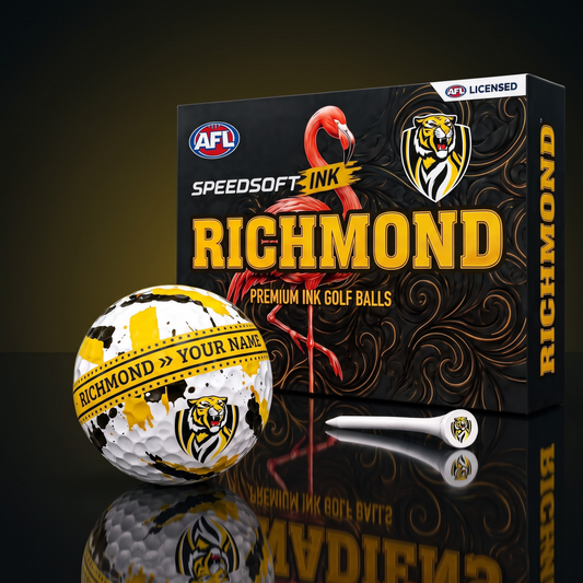 SIGNATURE AFL X RIC CDELUXE PERSONALIZED GOLF BALL SET LIMITED EDITION
