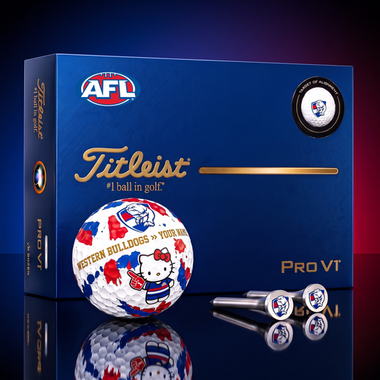 SIGNATURE AFL X WB HELLO KITTY 50TH ANNIVERSARY ELITE GOLF BALL SET ƒ?? LIMITED EDITION