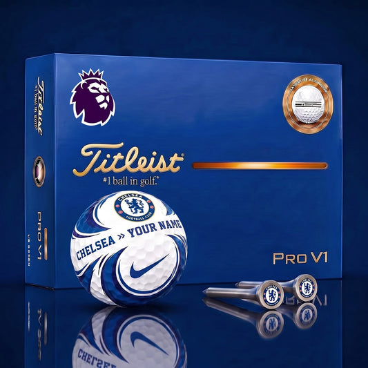 SIGNATURE EPL X CHE DELUXE PERSONALIZED GOLF BALL LIMITED EDITION V5