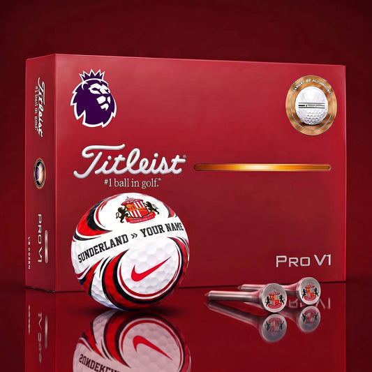 SIGNATURE EPL X SUN DELUXE PERSONALIZED GOLF BALL LIMITED EDITION V5