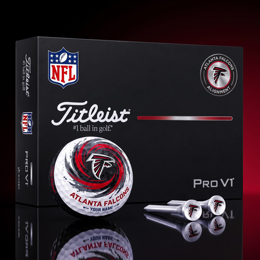 SIGNATURE NFL  X AF DELUXE PERSONALIZED GOLF BALL LIMITED EDITION V03