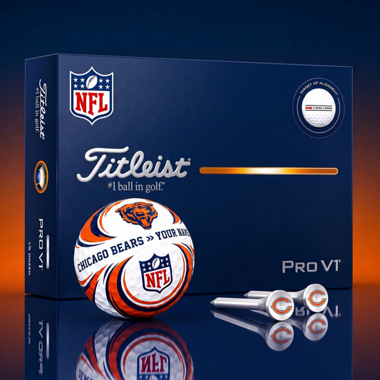 SIGNATURE NFL X CB DELUXE PERSONALIZED GOLF BALL SET LIMITED EDITION V3