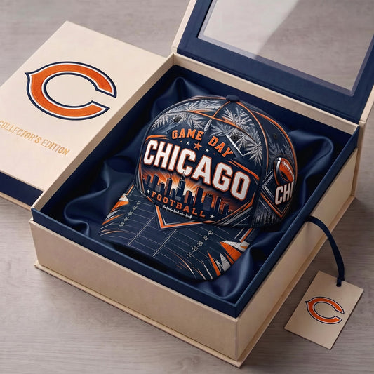 SIGNATURE NFL X CHI DELUXE FOOTBALL HAT LIMITED EDITION