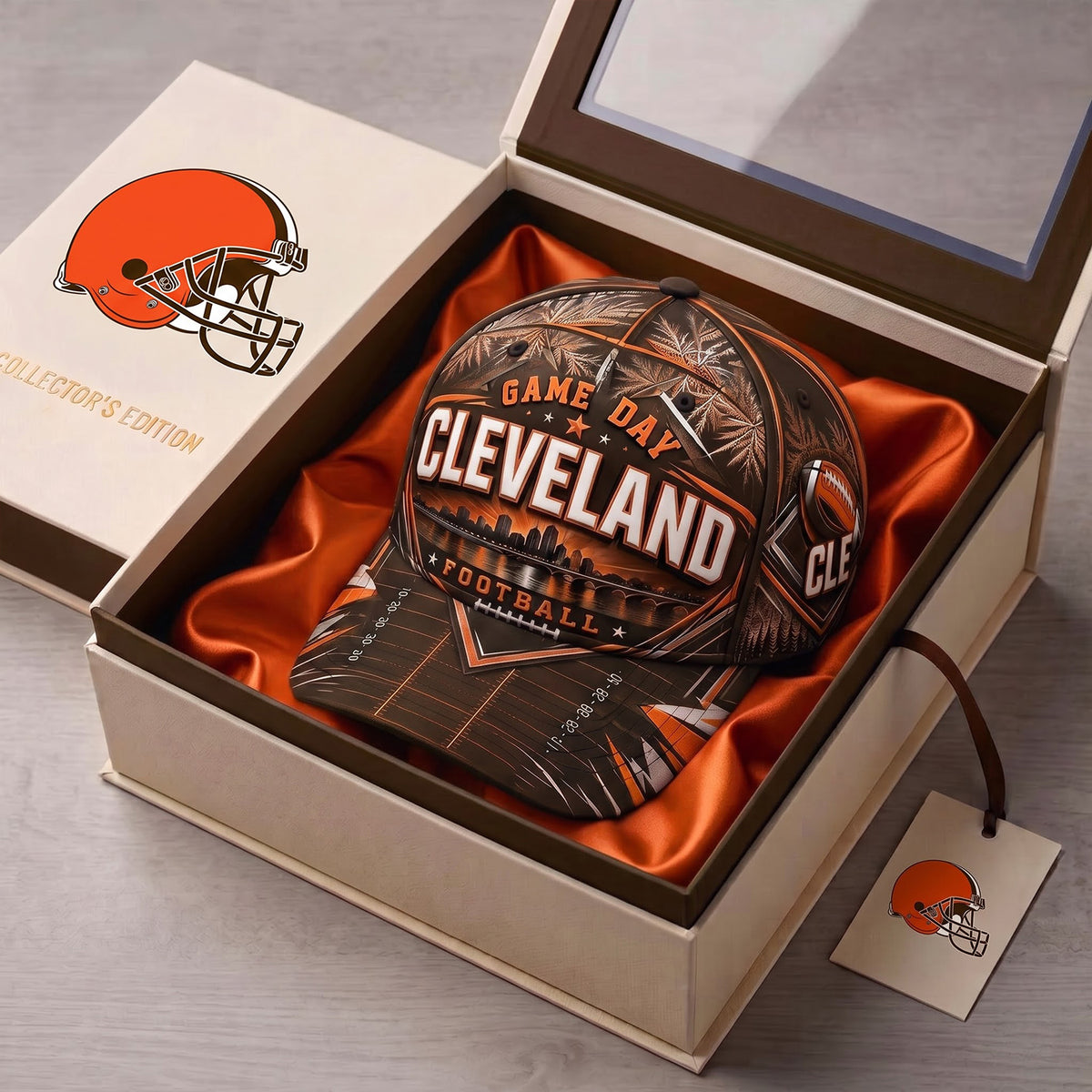 SIGNATURE NFL X CLE DELUXE FOOTBALL HAT LIMITED EDITION