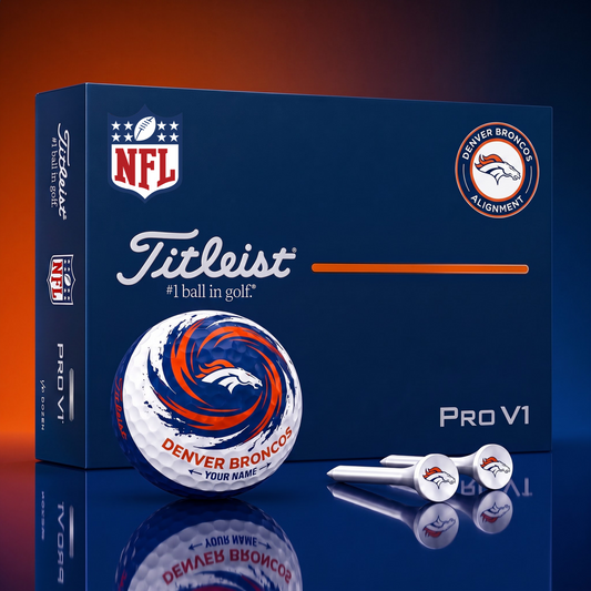 SIGNATURE NFL  X DB DELUXE PERSONALIZED GOLF BALL LIMITED EDITION V03