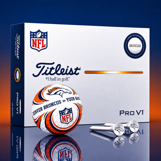 SIGNATURE NFL X DB DELUXE PERSONALIZED GOLF BALL SET LIMITED EDITION V3
