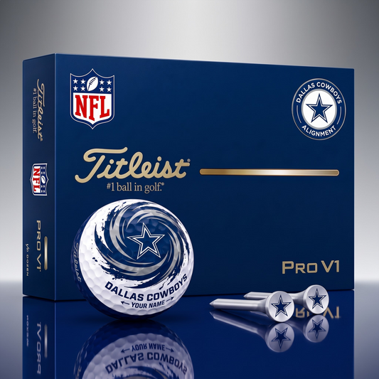 SIGNATURE NFL  X DC DELUXE PERSONALIZED GOLF BALL LIMITED EDITION V03
