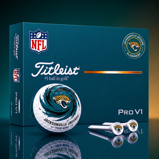 SIGNATURE NFL  X JJ DELUXE PERSONALIZED GOLF BALL LIMITED EDITION V03