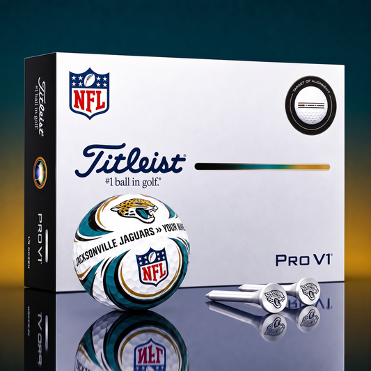 SIGNATURE NFL X JJ DELUXE PERSONALIZED GOLF BALL SET LIMITED EDITION V3