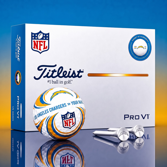 SIGNATURE NFL X LAC DELUXE PERSONALIZED GOLF BALL SET LIMITED EDITION V3