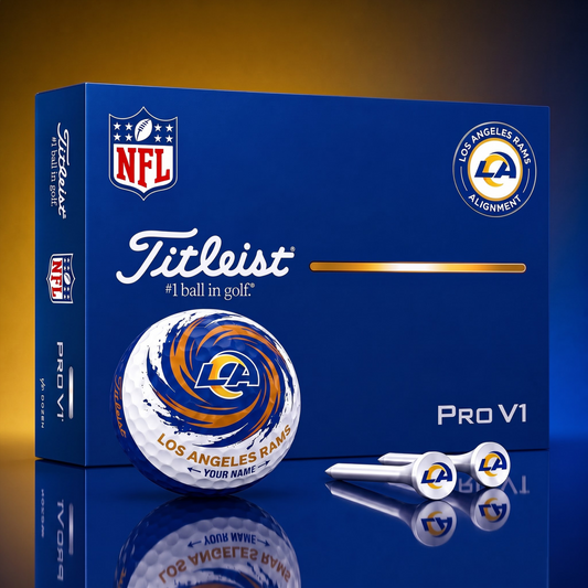 SIGNATURE NFL  X LAR DELUXE PERSONALIZED GOLF BALL LIMITED EDITION V03