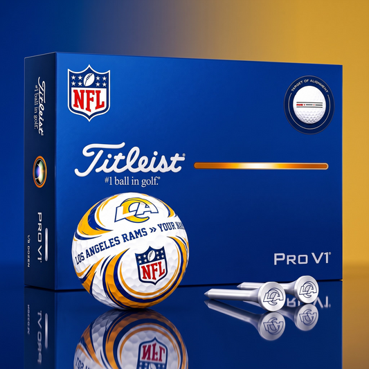 SIGNATURE NFL X LAR DELUXE PERSONALIZED GOLF BALL SET LIMITED EDITION V3