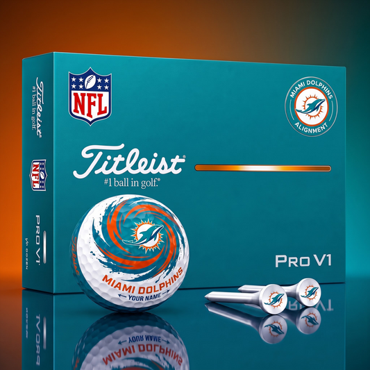SIGNATURE NFL  X MD DELUXE PERSONALIZED GOLF BALL LIMITED EDITION V03