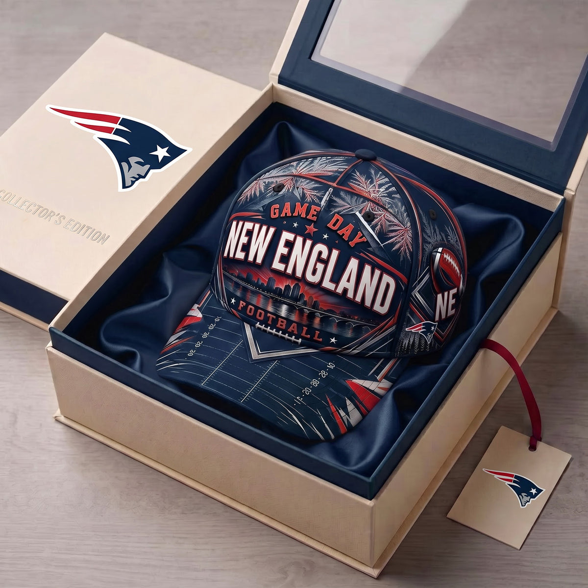 SIGNATURE NFL X NE DELUXE FOOTBALL HAT LIMITED EDITION