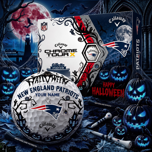 SIGNATURE NFL X NEP EXCLUSIVE PERSONALIZED  HALLOWEEN HORROR FAIRWAY GOLF BALL COLLECTION
