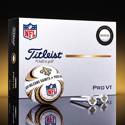 SIGNATURE NFL X NOS DELUXE PERSONALIZED GOLF BALL SET LIMITED EDITION V3