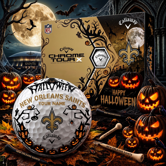 SIGNATURE NFL X NOS EXCLUSIVE PERSONALIZED  HALLOWEEN HORROR FAIRWAY GOLF BALL COLLECTION