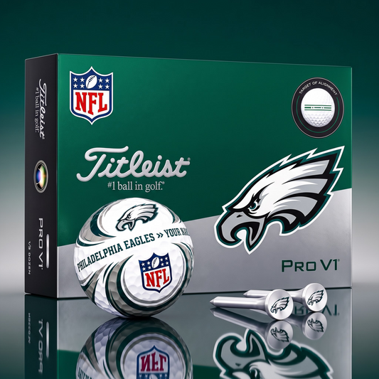 SIGNATURE NFL X PE DELUXE PERSONALIZED GOLF BALL SET LIMITED EDITION V3