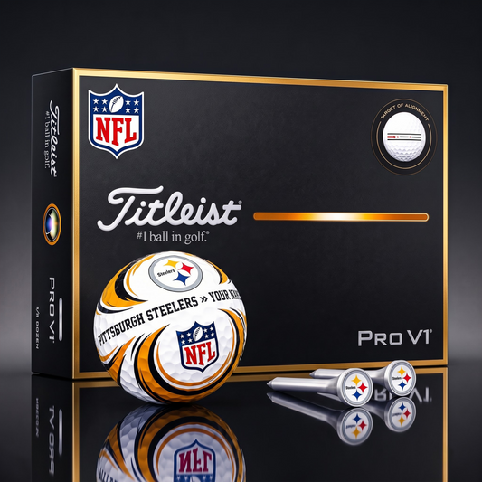 SIGNATURE NFL X PS DELUXE PERSONALIZED GOLF BALL SET LIMITED EDITION V3
