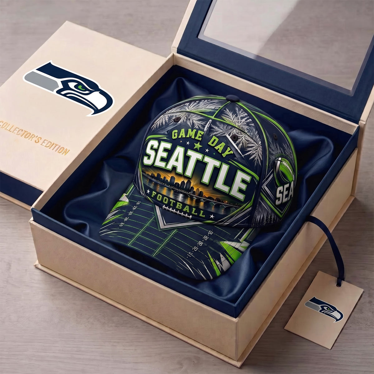 SIGNATURE NFL X SEA DELUXE FOOTBALL HAT LIMITED EDITION