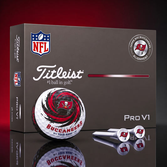 SIGNATURE NFL  X TBB DELUXE PERSONALIZED GOLF BALL LIMITED EDITION V03