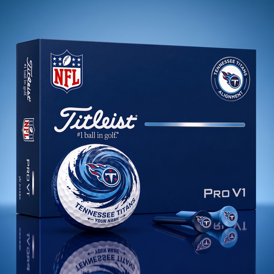 SIGNATURE NFL  X TT DELUXE PERSONALIZED GOLF BALL LIMITED EDITION V03