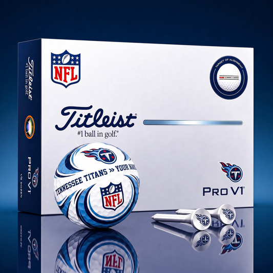 SIGNATURE NFL X TT DELUXE PERSONALIZED GOLF BALL SET LIMITED EDITION V3