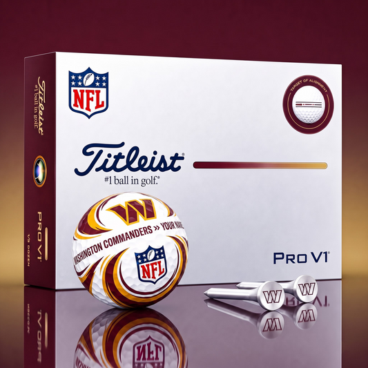 SIGNATURE NFL X WC DELUXE PERSONALIZED GOLF BALL SET LIMITED EDITION V3