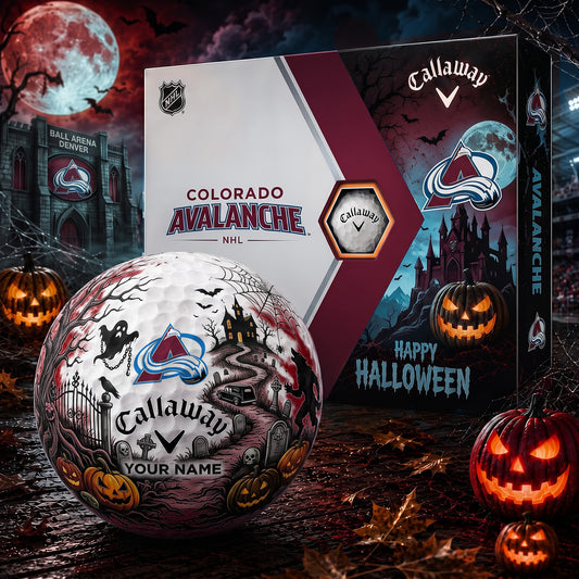 SIGNATURE NHL X CA PERSONALIZED HALLOWEEN HAUNTED GOLF BALL – LIMITED EDITION
