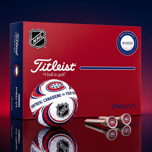SIGNATURE NHL X MC DELUXE PERSONALIZED GOLF BALL SET LIMITED EDITION V3