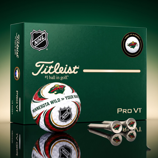 SIGNATURE NHL X MW DELUXE PERSONALIZED GOLF BALL SET LIMITED EDITION V3