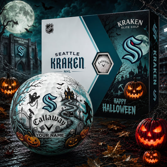 SIGNATURE NHL X SK PERSONALIZED HALLOWEEN HAUNTED GOLF BALL – LIMITED EDITION