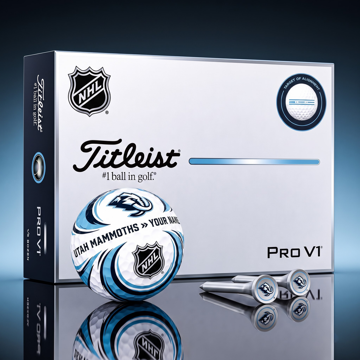 SIGNATURE NHL X UM DELUXE PERSONALIZED GOLF BALL SET LIMITED EDITION V3