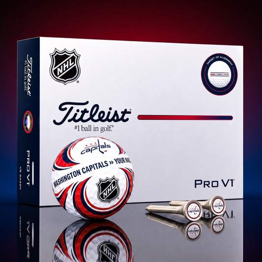 SIGNATURE NHL X WC DELUXE PERSONALIZED GOLF BALL SET LIMITED EDITION V3