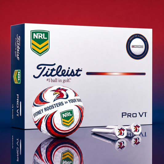 SIGNATURE NRL X SR DELUXE PERSONALIZED GOLF BALL  LIMITED EDITION V3
