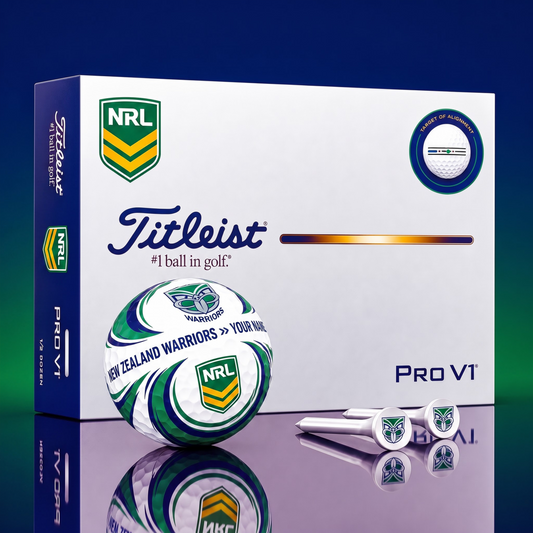 SIGNATURE NRL X WAR DELUXE PERSONALIZED GOLF BALL LIMITED EDITION V3