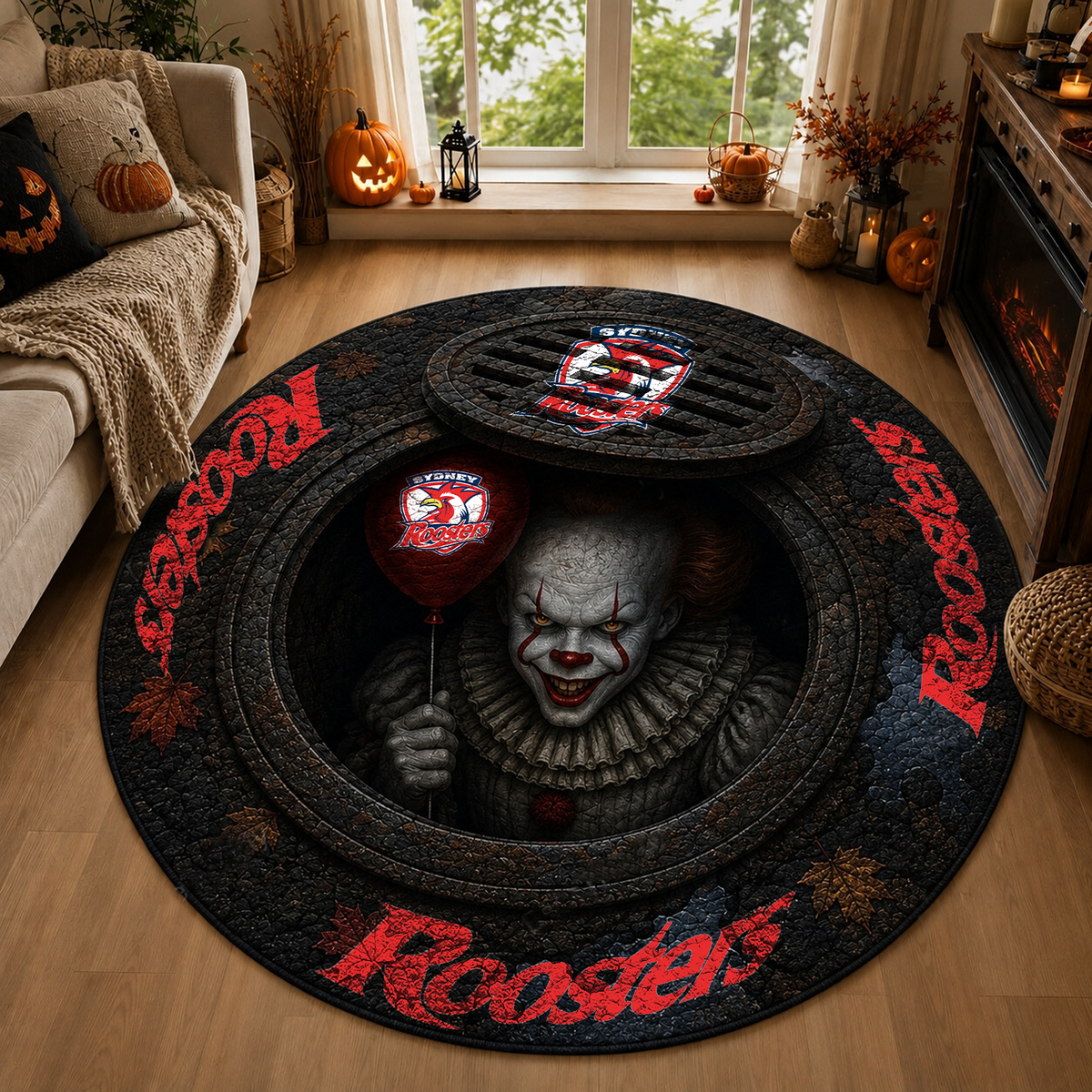 SYD x NRL Halloween IT Rug