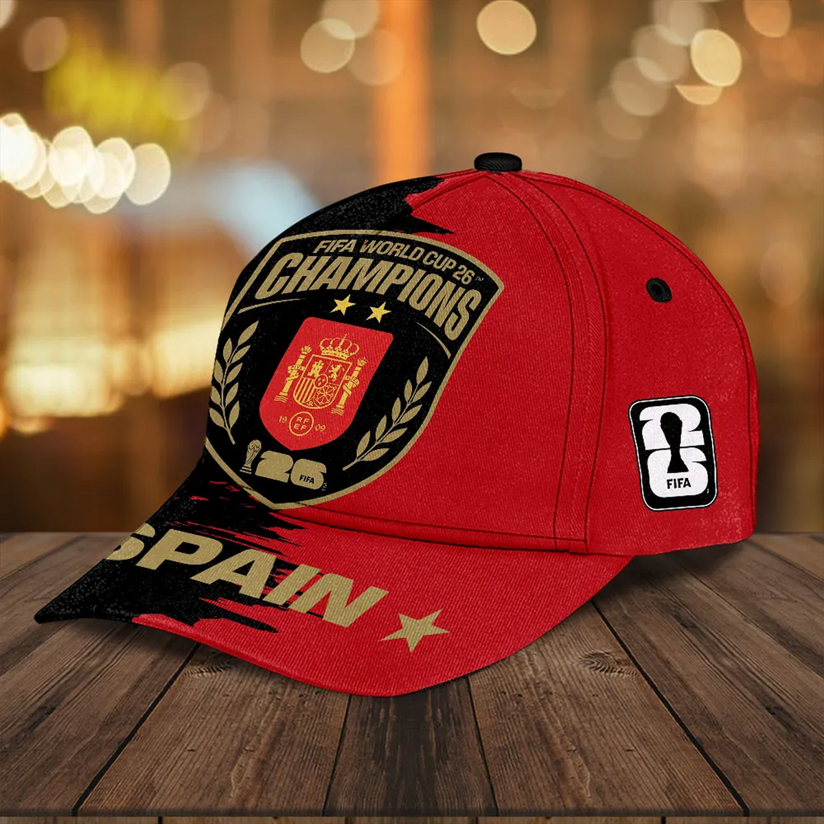 Spain National Team 2026 FIFA World Cup Champions Classic Cap V3