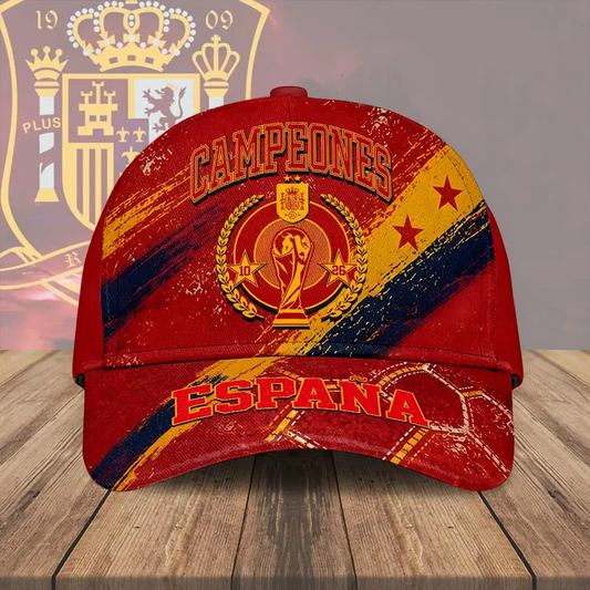 Spain National Team 2026 FIFA World Cup Champions Classic Cap V5