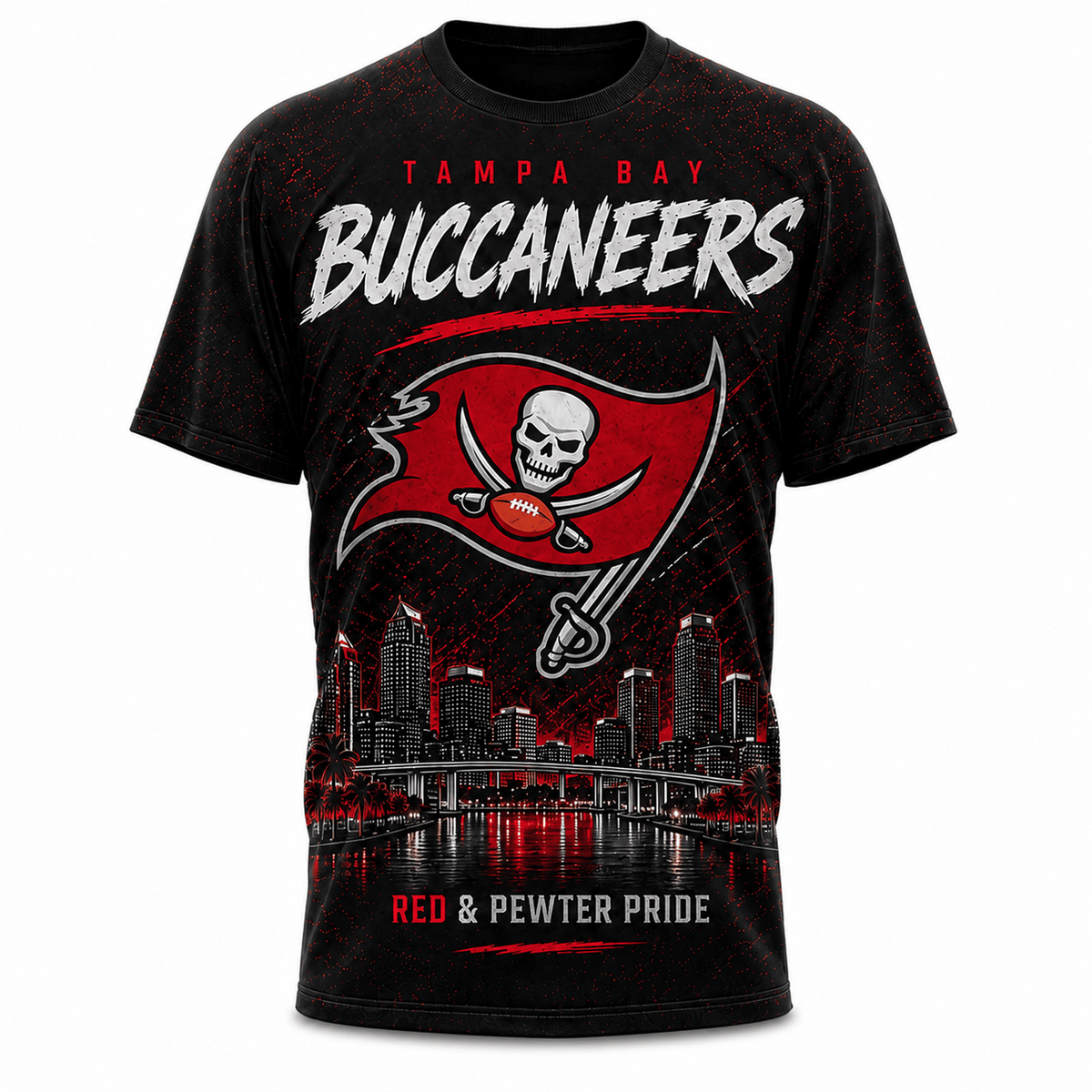 TB x NFL Premium Skyline Pride Football T-Shirt