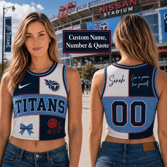 TEN x NFL Premium Women Croptop Tank Top