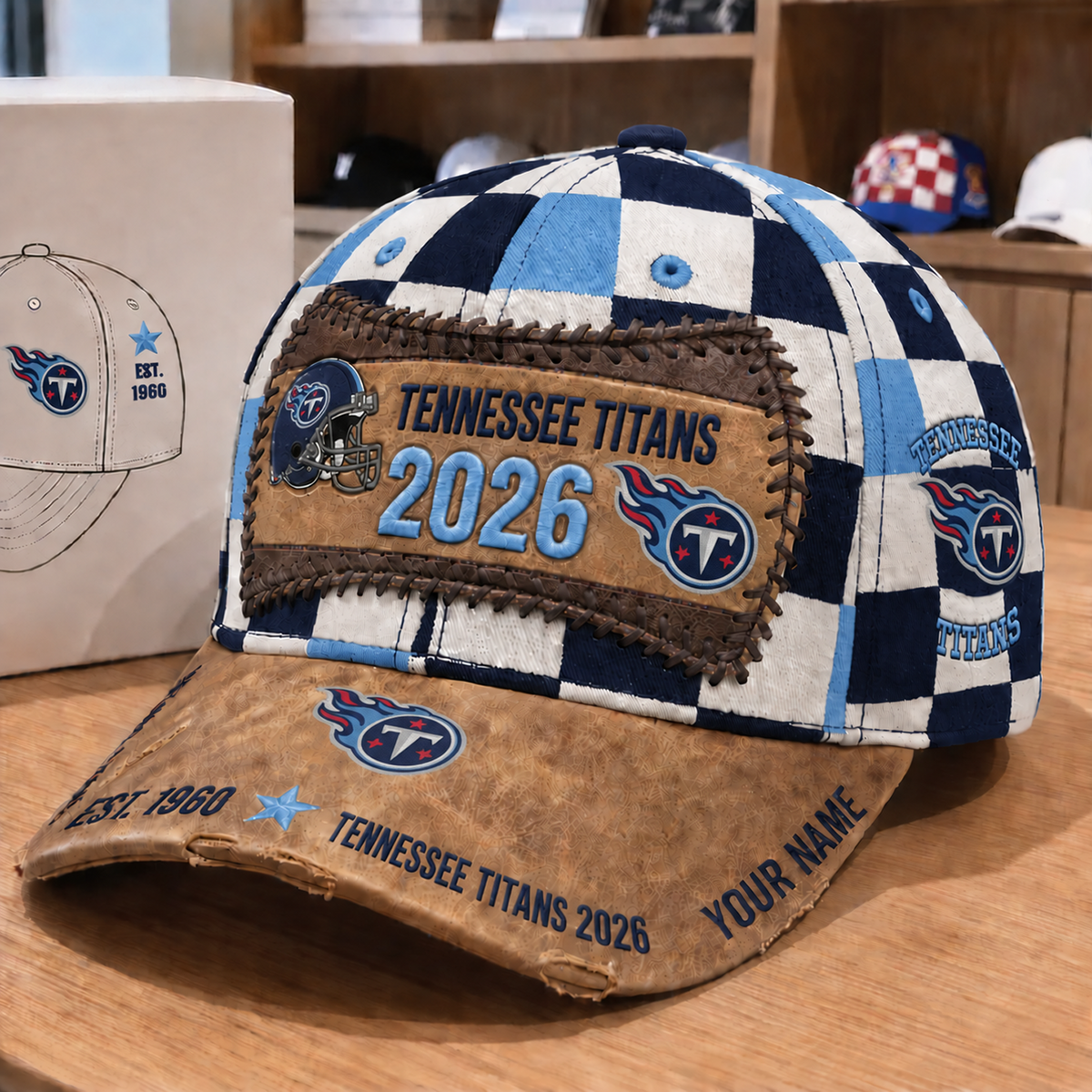 TEN x NFL Vintage Casual Football Hat